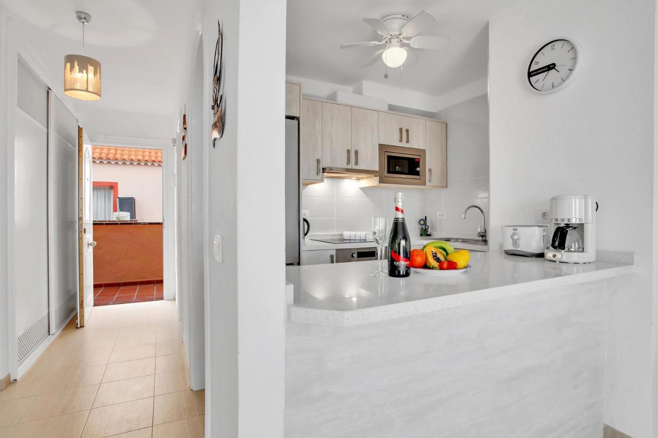 Top Floor, Sea View, Huge Terrace, Heated Pool, Garage ลอส กริสเตียนอส ภายนอก รูปภาพ