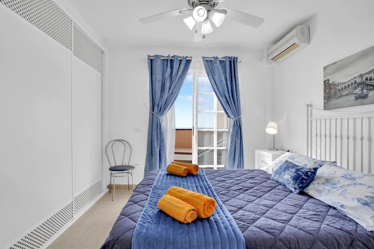 Top Floor, Sea View, Huge Terrace, Heated Pool, Garage ลอส กริสเตียนอส ภายนอก รูปภาพ
