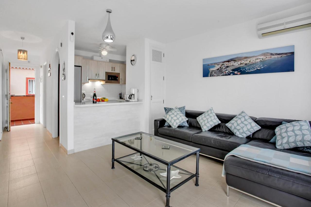 Top Floor, Sea View, Huge Terrace, Heated Pool, Garage ลอส กริสเตียนอส ภายนอก รูปภาพ