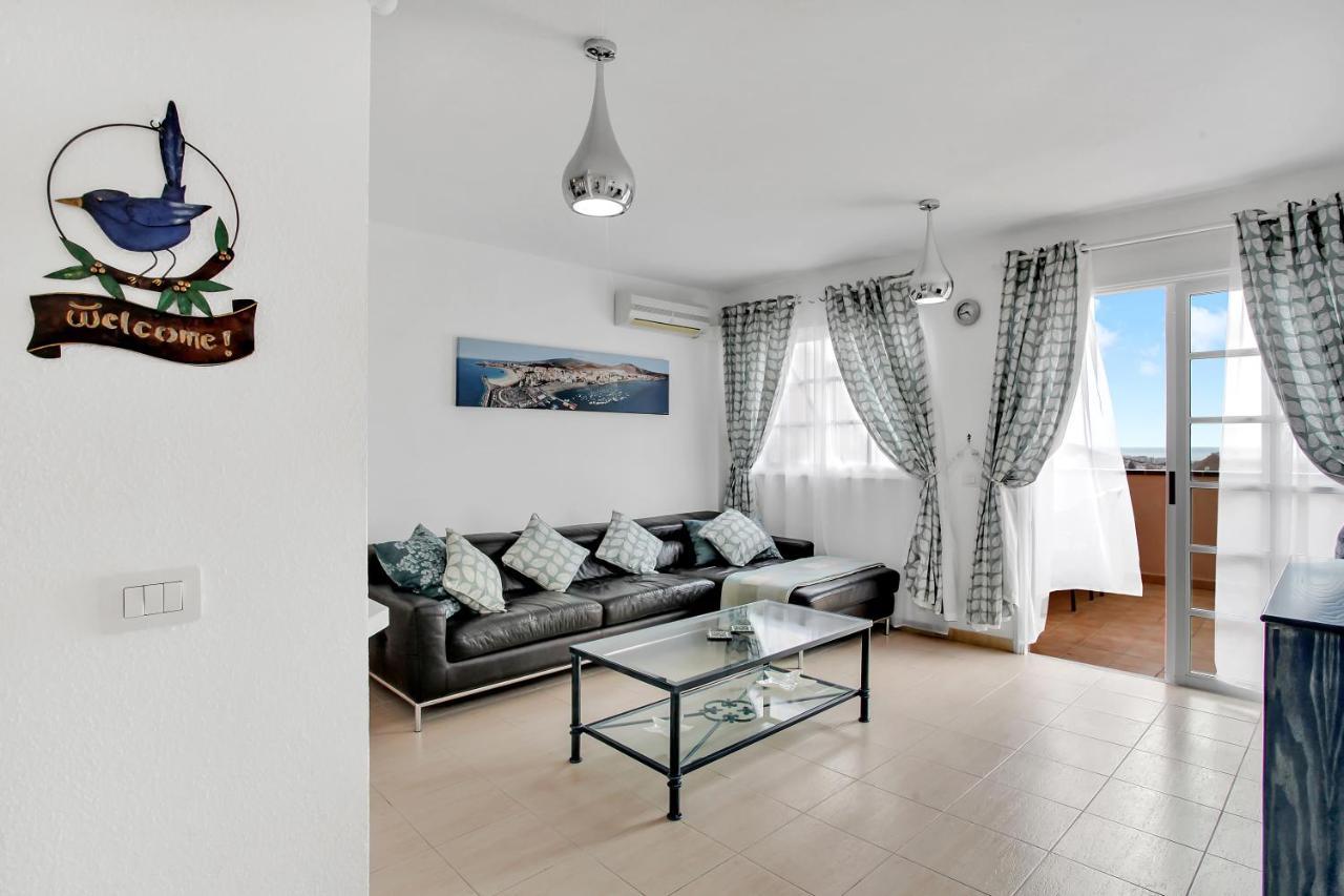 Top Floor, Sea View, Huge Terrace, Heated Pool, Garage ลอส กริสเตียนอส ภายนอก รูปภาพ