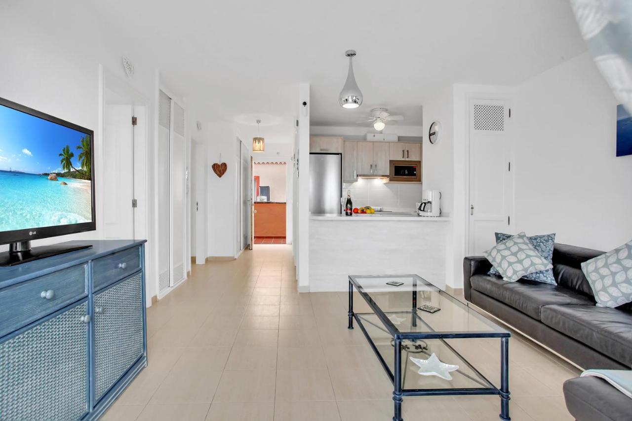 Top Floor, Sea View, Huge Terrace, Heated Pool, Garage ลอส กริสเตียนอส ภายนอก รูปภาพ
