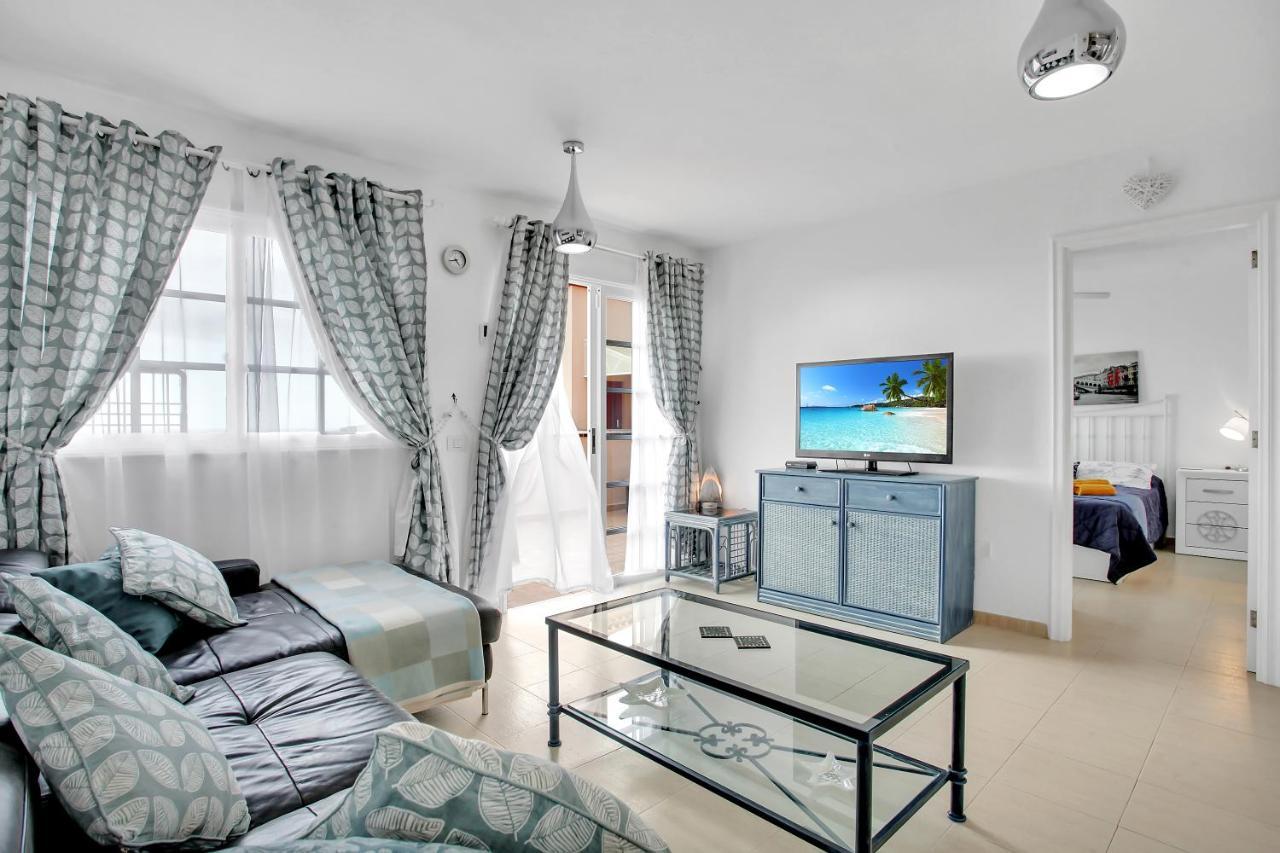 Top Floor, Sea View, Huge Terrace, Heated Pool, Garage ลอส กริสเตียนอส ภายนอก รูปภาพ