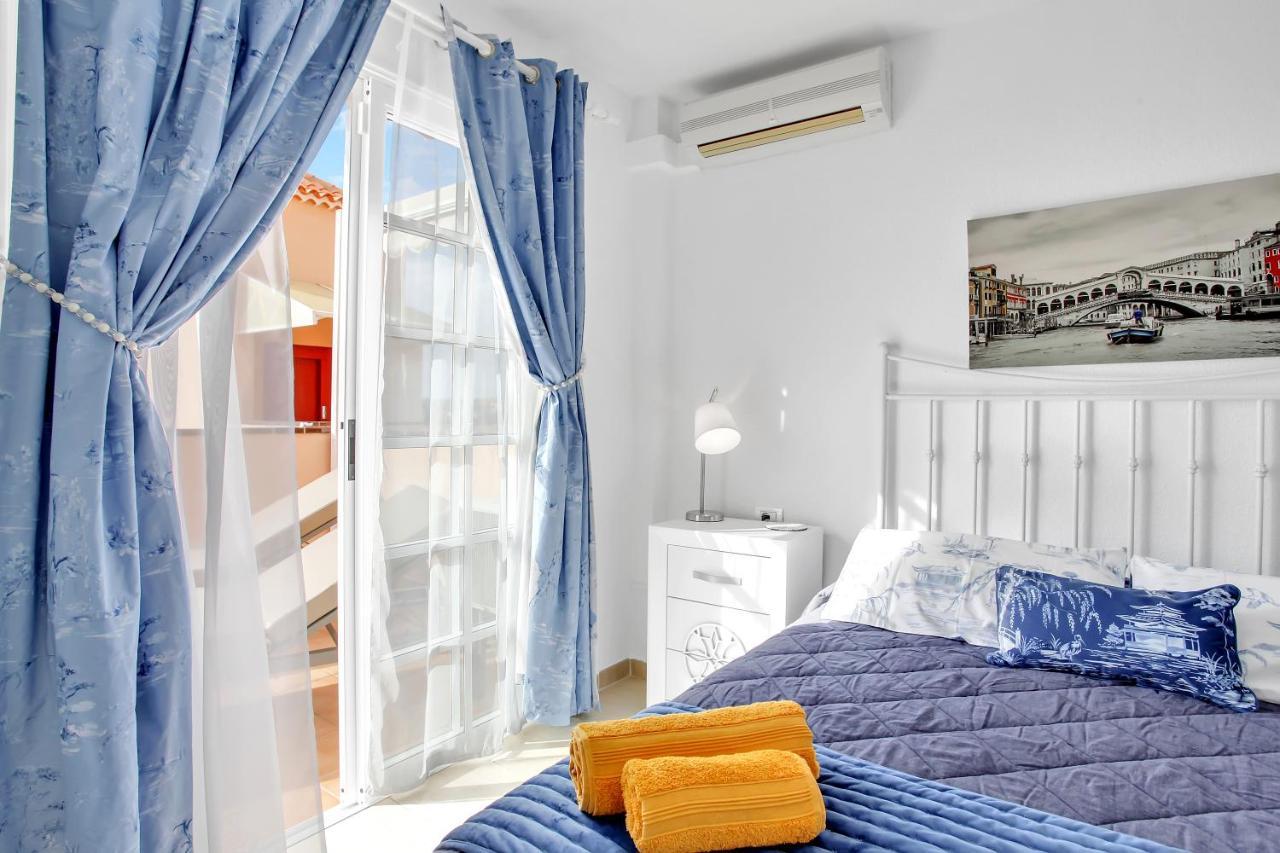 Top Floor, Sea View, Huge Terrace, Heated Pool, Garage ลอส กริสเตียนอส ภายนอก รูปภาพ